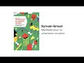 Sylvain grisot  manifeste pour un urbanisme circulaire