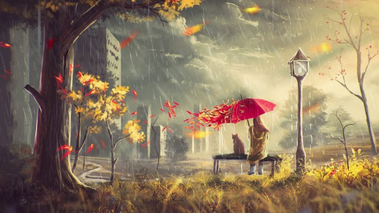 8 Hours Relaxing Music & Rain Sounds | Piano Music For Stress Relief ...