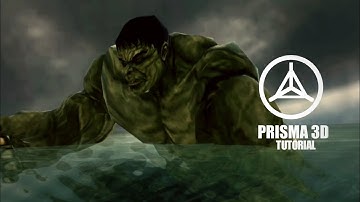 Creating a Hulk Scene in Prisma3D 2.0.10 || Prisma3D Tutorial