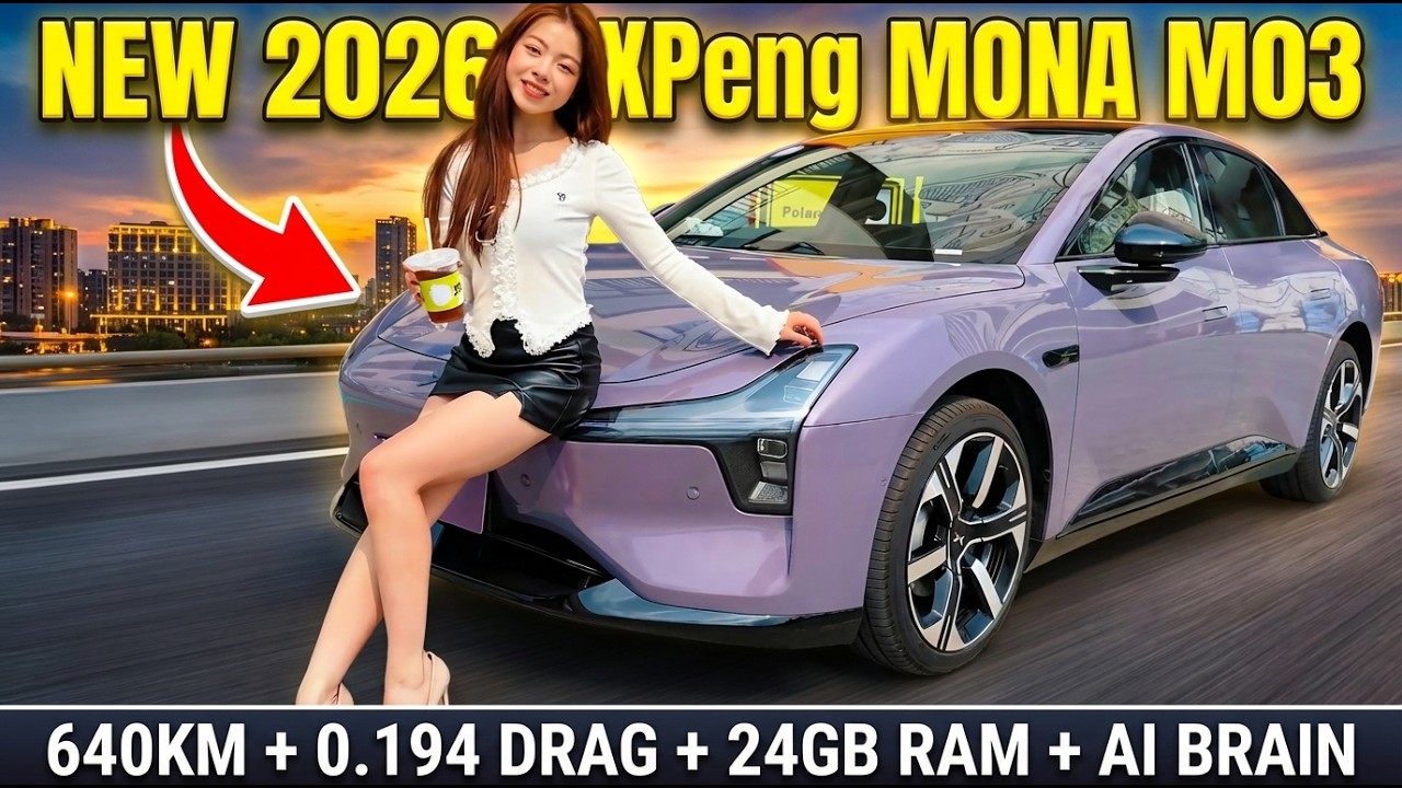 2026 XPeng MONA M03 Review: 640km Range & New Turing AI Chip