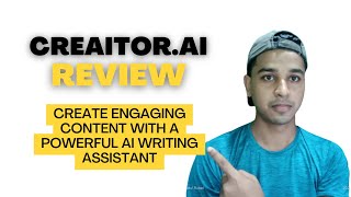 Creaitor.ai Review: Is it good coywriting software?