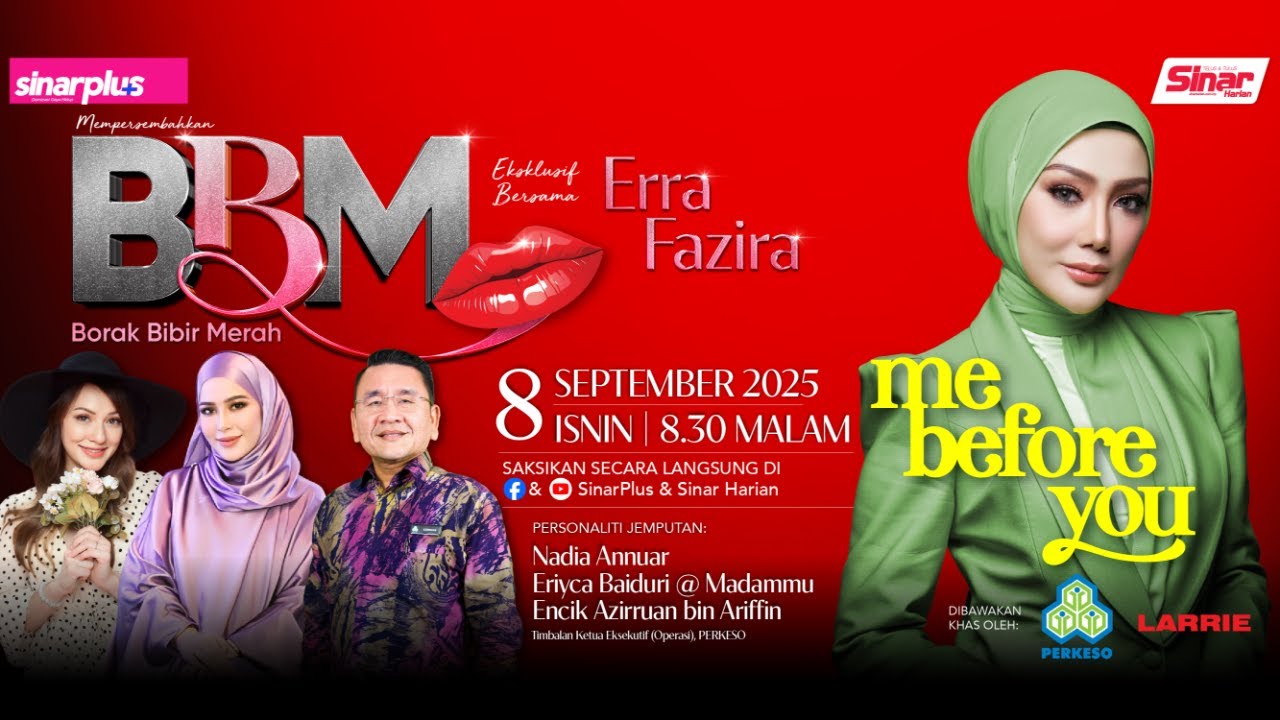 [ LIVE ] BORAK BIBIR MERAH: ME BEFORE YOU