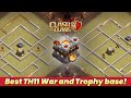 Town Hall 11 (Th11) Top 10 War / Trophy Pushing Base Design With Copy Link! Clash of Clans
