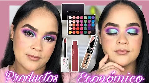 Maquillaje Colorido  Con Productos Econmicos Paso ...