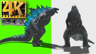 Godzilla | Green Screen  - Footage 4K