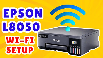 Hoe u de Epson L8050 met wifi verbindt | Problemen met de draadloze verbinding op de Epson L8050 ...