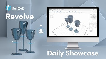 Daily Showcase - selfcad.com Revolve tool