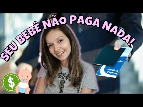 Vídeo: Políticas de passagens aéreas para viajar com um bebê