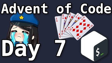 The streak is ruined. | Advent of Code in BASH (Day 7) [2023]