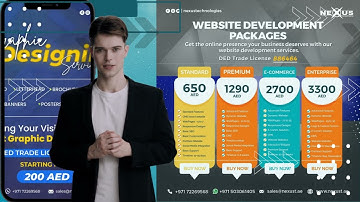 Nexus Technologies | Web Development Packages.  #branding #business #webdevelopment #webdesign #seo