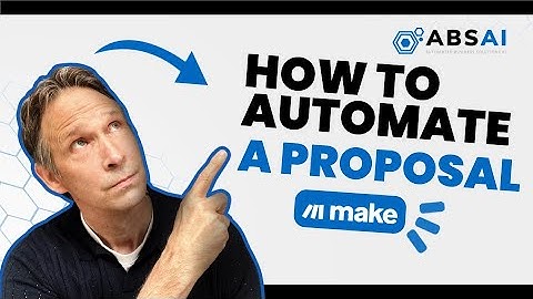 How To Automate A Proposal From Form Data 📋