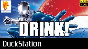 [DuckStation] DRINK ! AKA Pepsiman | 16:9 HD FULL Gameplay