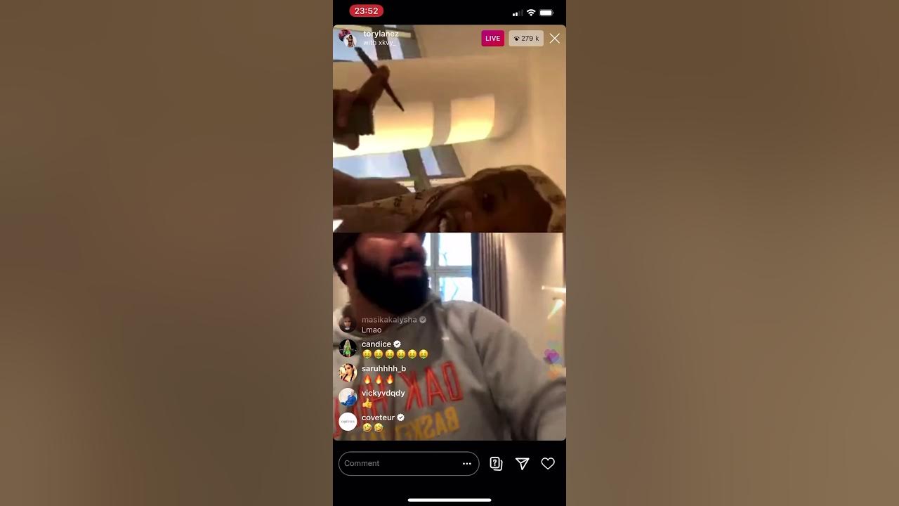 (WORLD RECORD) DRAKE & TORY BREAK MOST VIEWED INSTAGRAM LIVE YouTube