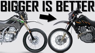 Are Small Bore Dual Sports Useless? | 250cc VS 650cc Comparison