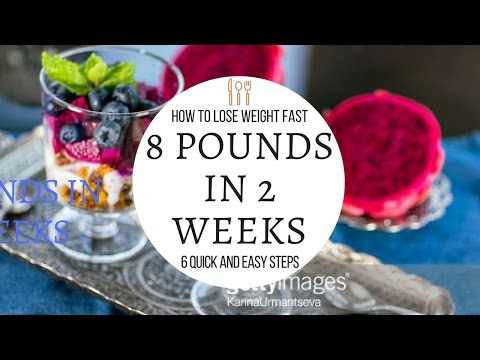 how to lose weight fast -Lose 8 Pounds in 2 Weeks