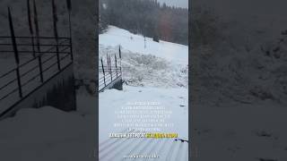 Алматинцев просят не ходить в горы. Видео: Almatinec_life