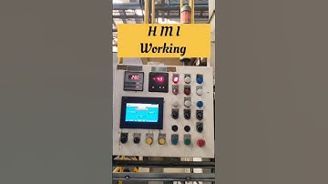 How does HMI and PLC Work|tutorial|learning ✅#hmi #plc #hmiprogramming #shorts #shortsfeed #cnc