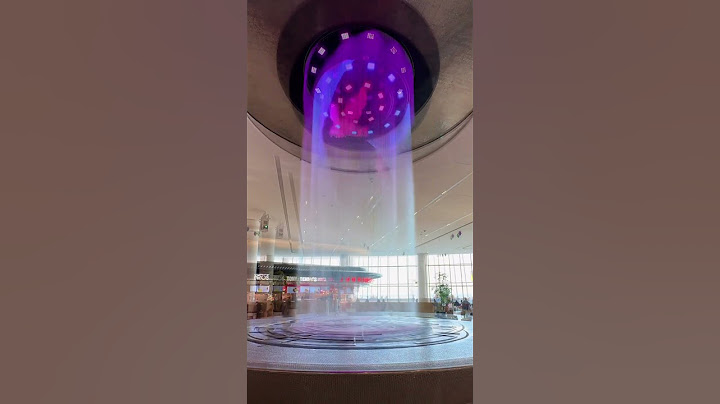 LaGuardia Airport WATER FEATURE NYC