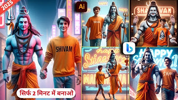 mahashivaratri Photo editing | Shivaratri Photo Editing | create viral 3D Shivaratri Ai image prompt