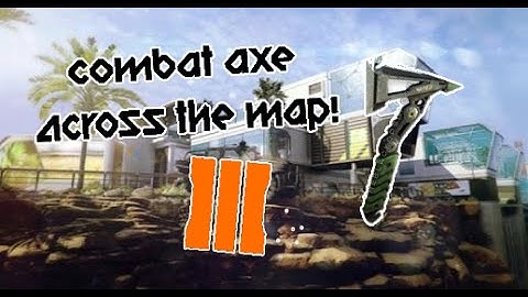 Tomahawk across the map trickshot on Evac!