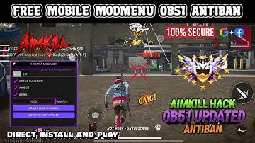 Free Fire MAX OB51 Updated Mod Menu Hack | Unlimited Diamonds Panel | Auto Headshot | Magic Bullet