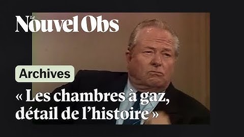 Mort de Jean-Marie Le Pen : les archives d'un antisémite notoire