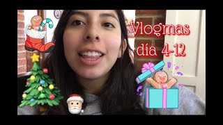 Vlogmas día 4 al 12/limpio mi brochas, juego monopoly y trabajo!