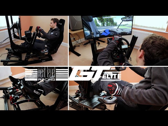 Next Level Racing® F-GT Elite Formula and GT Aluminum Profile Simulator  Cockpit iRacing Edition - NLR-E012