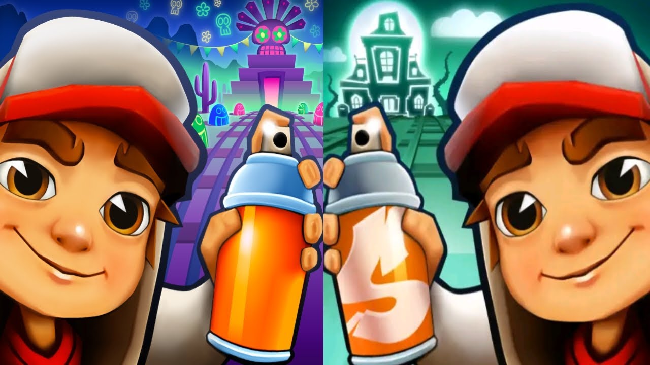 Rain on Subway surfers México: Édition Halloween 2023 FHD 