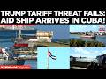 Mexico Defies Trump’s Oil Blockade: Emergency Aid Ship Docks in Havana Amid Blackouts