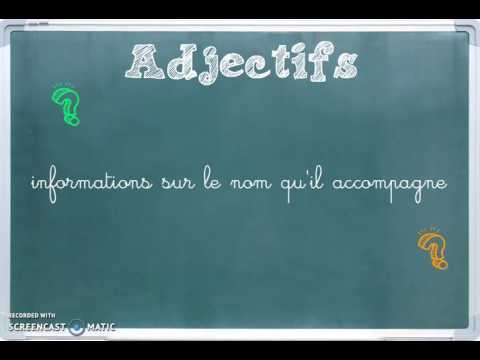 Comment reconnaître et utiliser au mieux les noms et les adjectifs