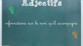 Différence entre nom et adjectif