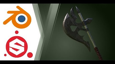 How to make a battle axe in Blender 2.9