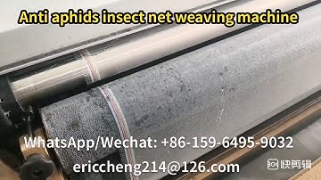 Anti aphids insect net weaving machine/window screen making machine/insect mesh machine