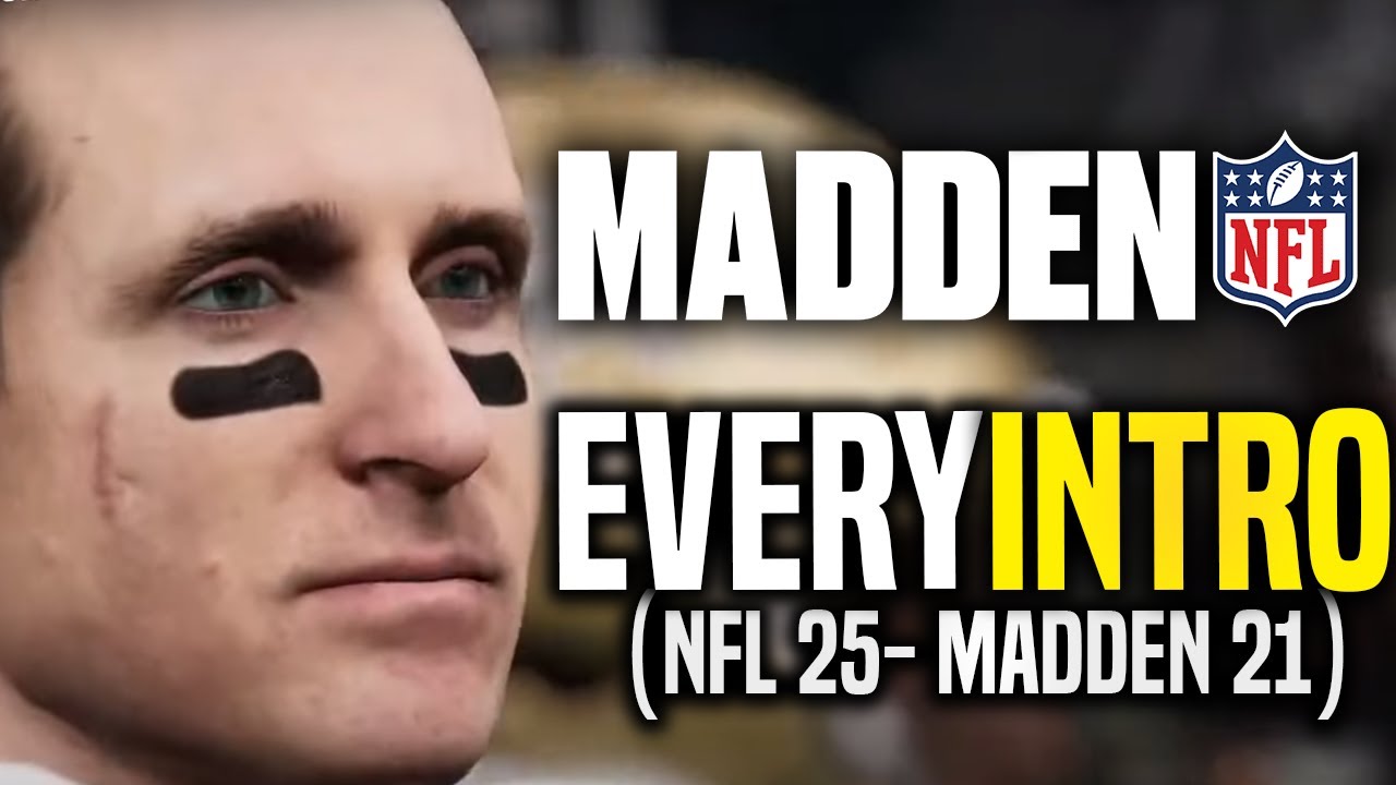 Every Madden NFL Opening Game Intro from NFL 25 to Madden 21! (Xbox One
