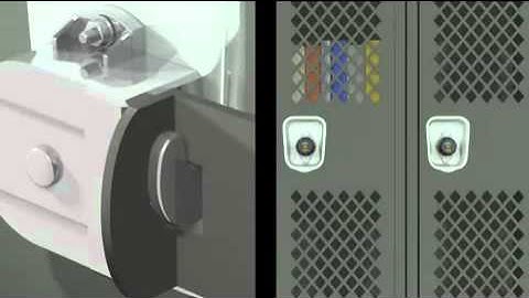 Master Lock 1690 Locker Lock.mp4