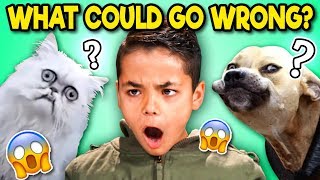 Try To Guess What Could Go Wrong Challenge? | Kids React