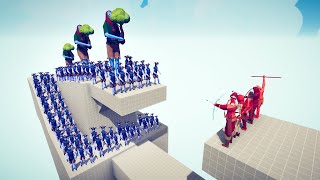 GODS ARMY vs 100x UNITS + GIANTS - Totally Accurate Battle Simulator TABS