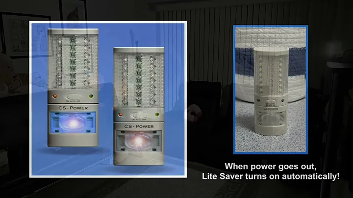 Super Bright Emergency Power Failure Outage Light (21 LEDs) - Lite Saver - last up to 10 hours