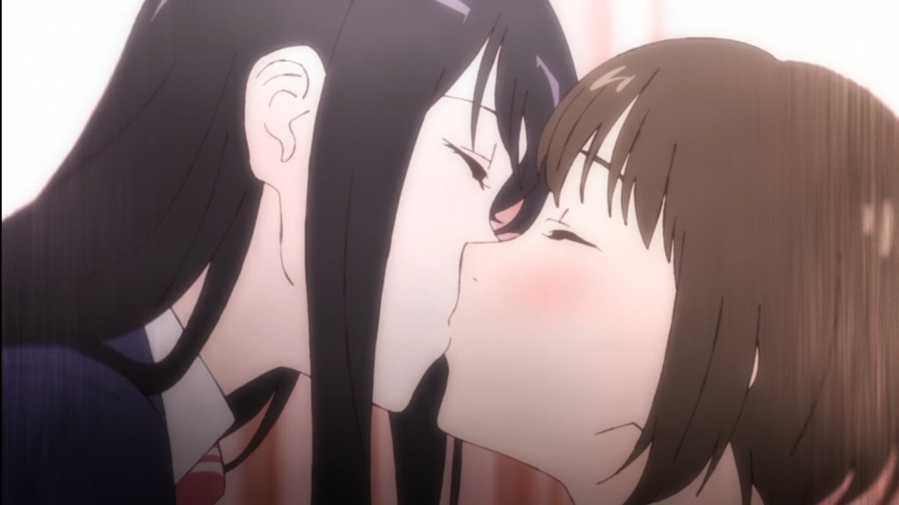 Besos Anime Yuri Fragtime Yuri Kiss 1 Youtube