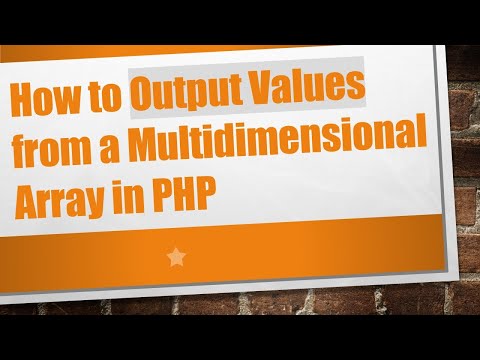 How to Output