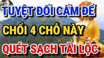 TRÁNH ĐỂ CHỔI QUÉT NHÀ 4 CHỖ NÀY, Kẻo Mất Sạch TÀI LỘC, TIỀN CỦA, Lời Phật Dạy