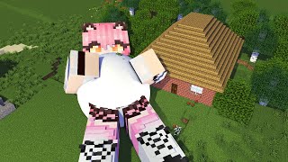 Giant Girl Vore Shipper Challenge - Minecraft Animation