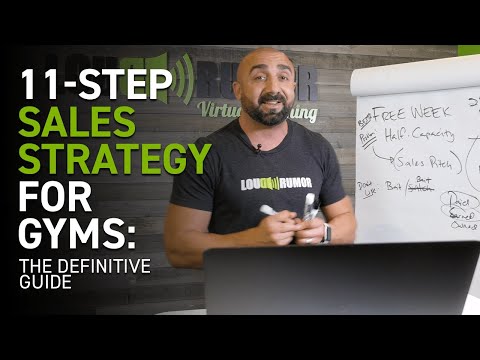 11-Step Sales Strategy For Gyms: The Definitive Guide