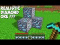 Most RAREST REALISTIC DIAMOND ORE in Minecraft ! Is this REAL DIAMOND