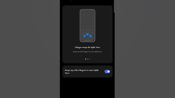 swipe up with 3 fingers to enter split view #spiltscreen #shorts