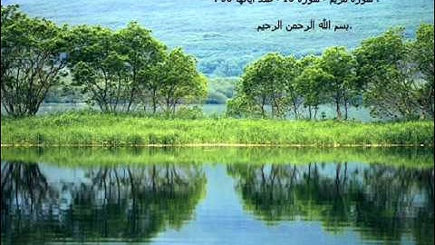 سورة مريم الشيخ فاروق ماحيMeriam chikh FAROUK MAHI