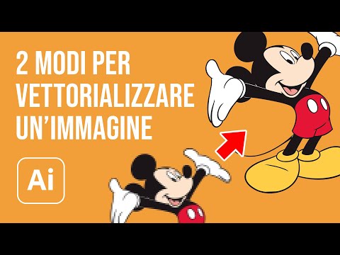 2 Modi per Vettorializzare un’immagine con Illustrator