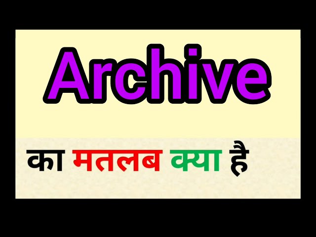 📗Meanings in Hindi Archive - Page 56 of 348 - Web Hindi Meaning