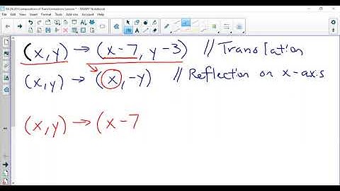 Composition of Transformations Task 1